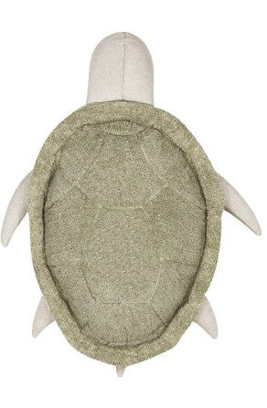Schildpad poef, handgemaakt en wasbaar