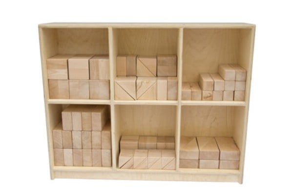 Storage box for The Hague blocks set