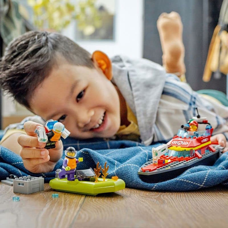 # Lego City Reddingsboot Brandweer