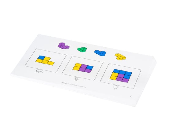 Soma cube challenge cards, 40 pieces