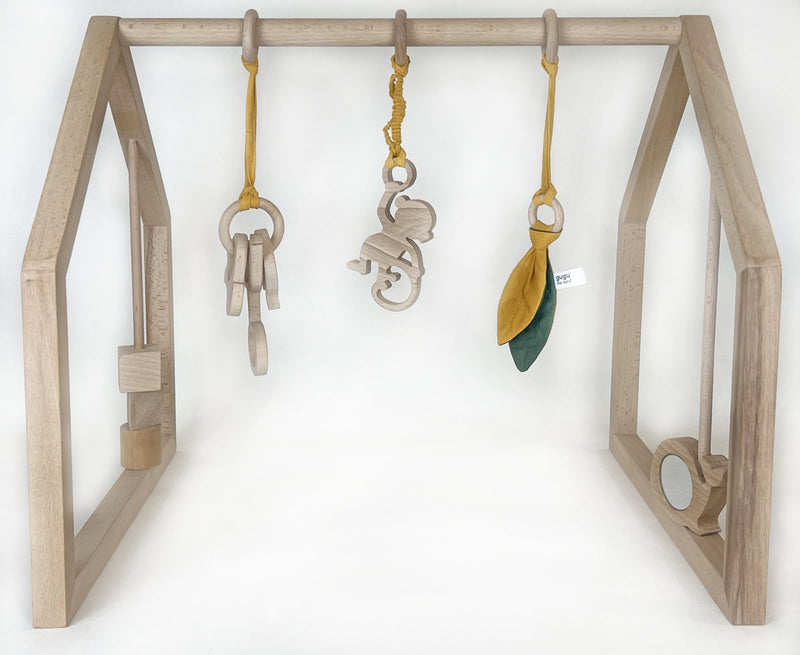 Montessori Babygym Mustard Green