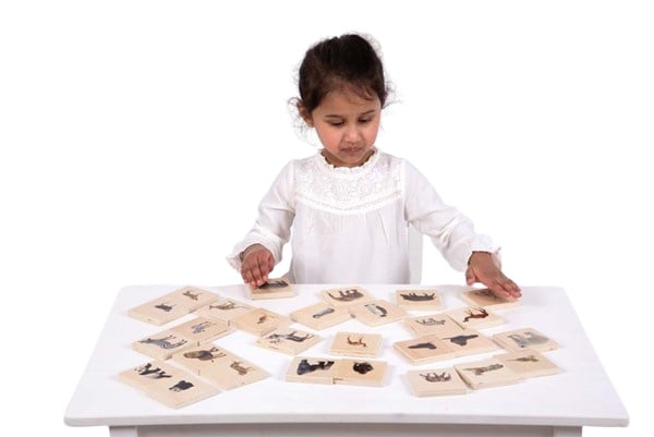 Tickit wooden memory wild animals mother and baby