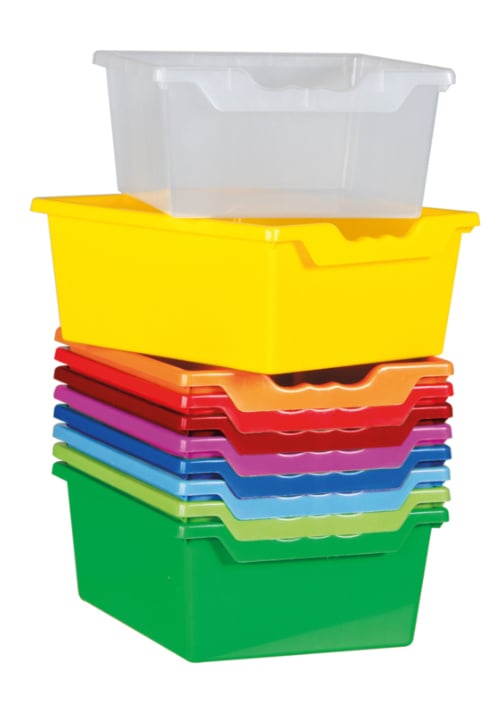 Ergotray hoge kast met 9 bakken hoog