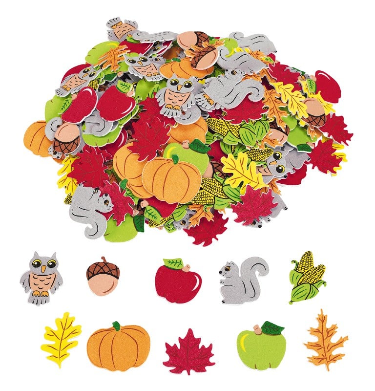 Foam Stickers Autumn Festival, 300 pieces