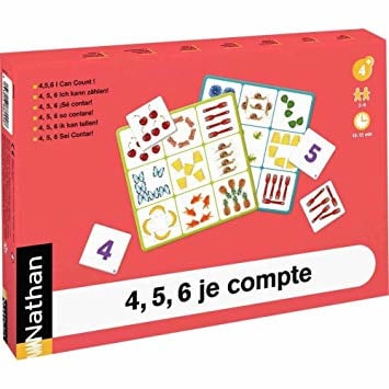 4, 5, 6 - Ik kan tellen spel