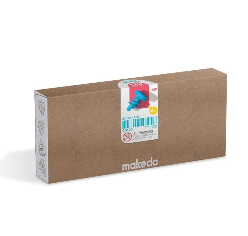 Makedo Scru+ 120-piece