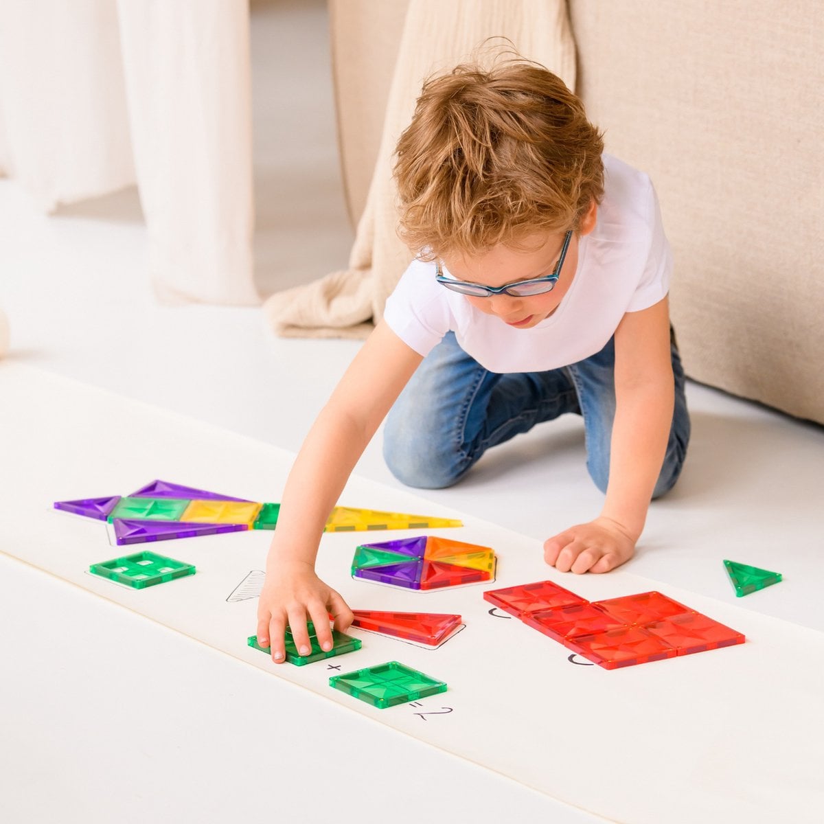 Coblo 100-piece set in storage bin