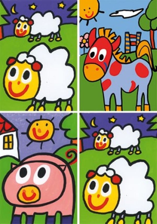 Reward charts Large farm animals