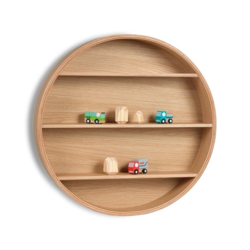 # Round open cabinet