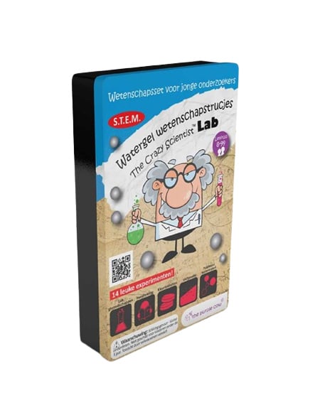 Watergel wetenschapstrucjes LAB experimenteer blik