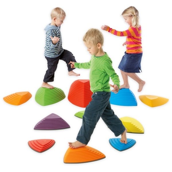 Rivierstenen set van 6 - Vibrant