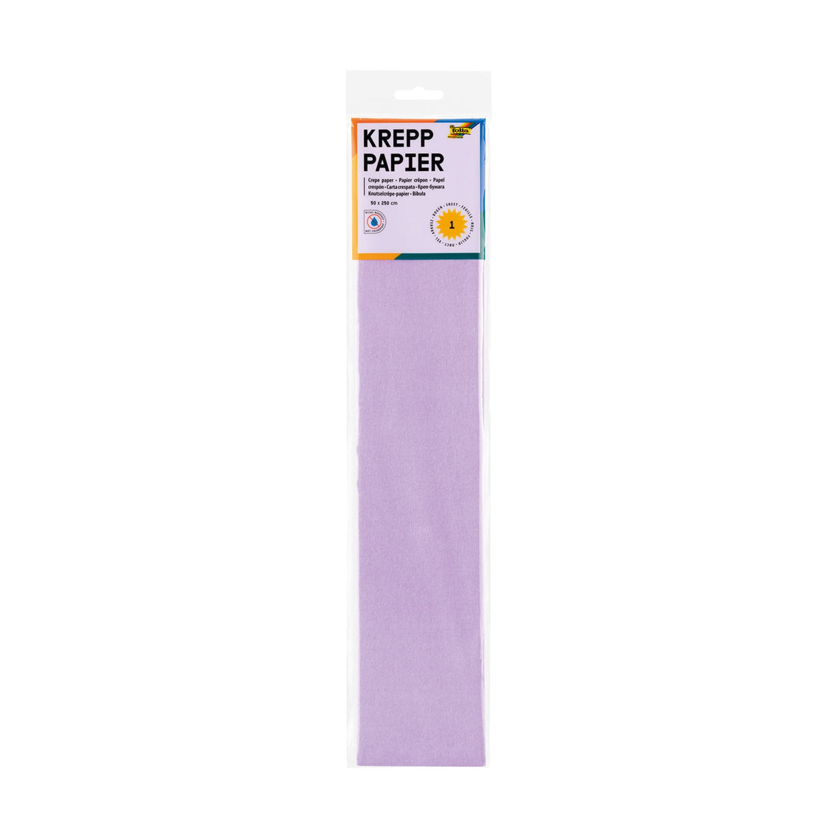 Crêpepapier lila