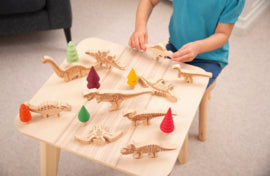 Tickit houten dinosaurussen, 10 stuks
