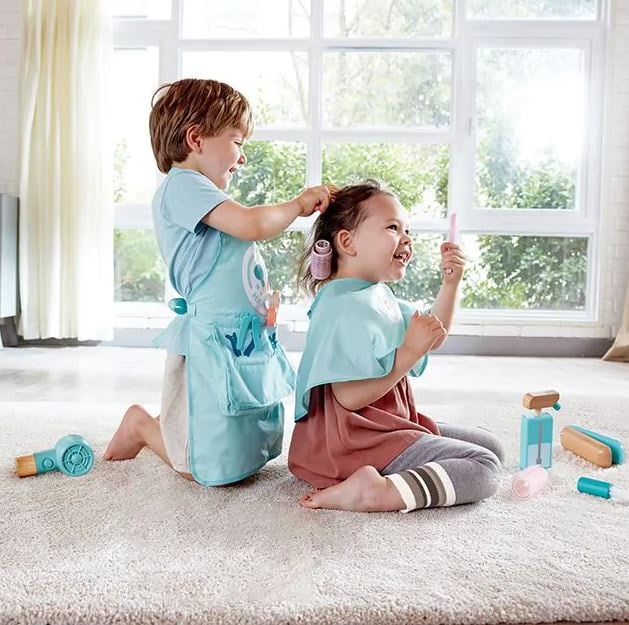 Children's hairdressing salon playset