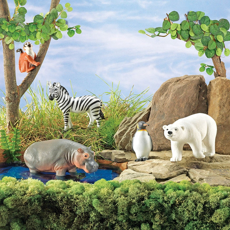 Jumbo Dierentuindieren, set van 5