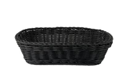 Plastic basket black