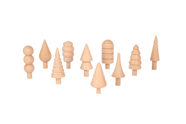 Tickit wooden blocks trees