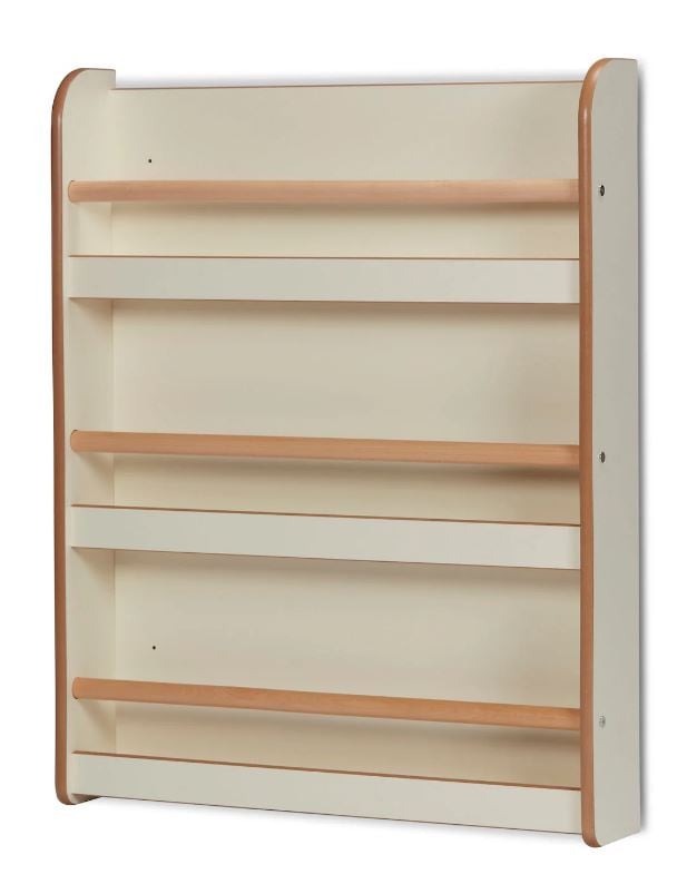 Wall-mounted book display