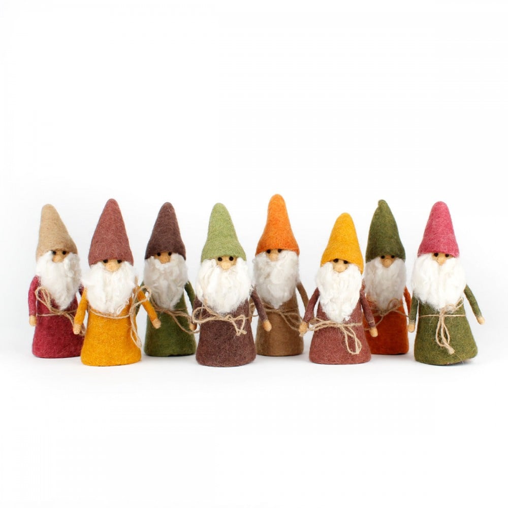 Kabouter Aardetinten, 8 stuks