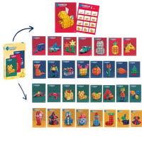 Coblo building cards - 32 pieces