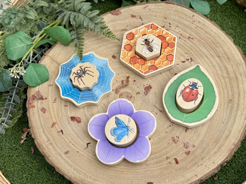 Puzzle: Which insects are hiding in the garden?