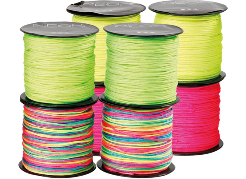 Neon wire - macrame - cord