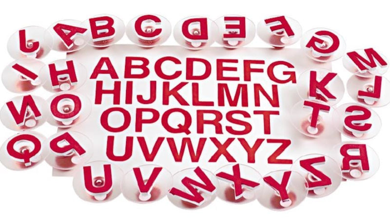 Letter Stamps 26-piece, Uppercase