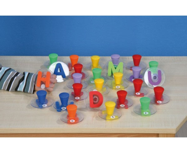 Giant stamps capital letters
