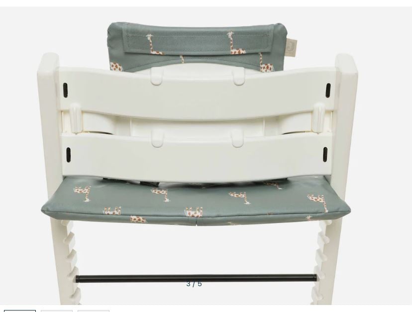 Highchair Cushion Growing - Jungle Jambo - Giraffe