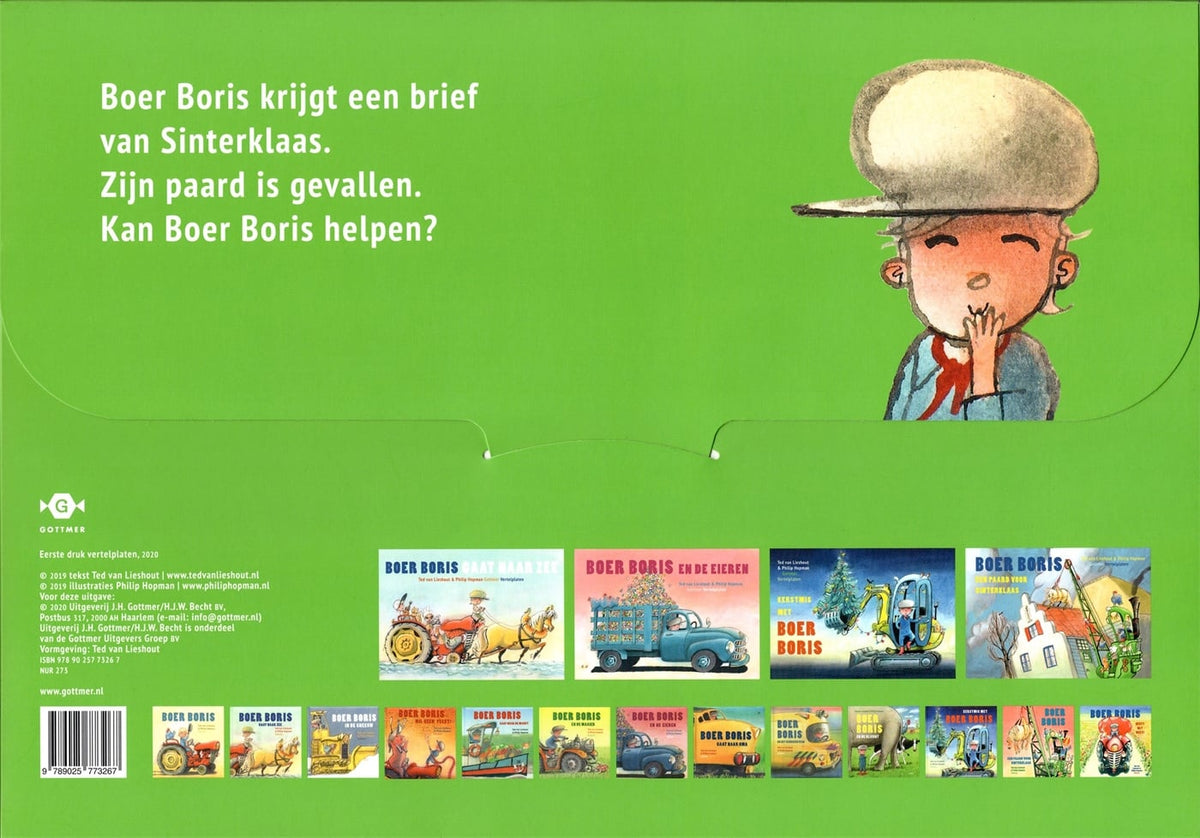 # Kamishibai vertelplaten Boer Boris - Een paard voor Sinterklaas