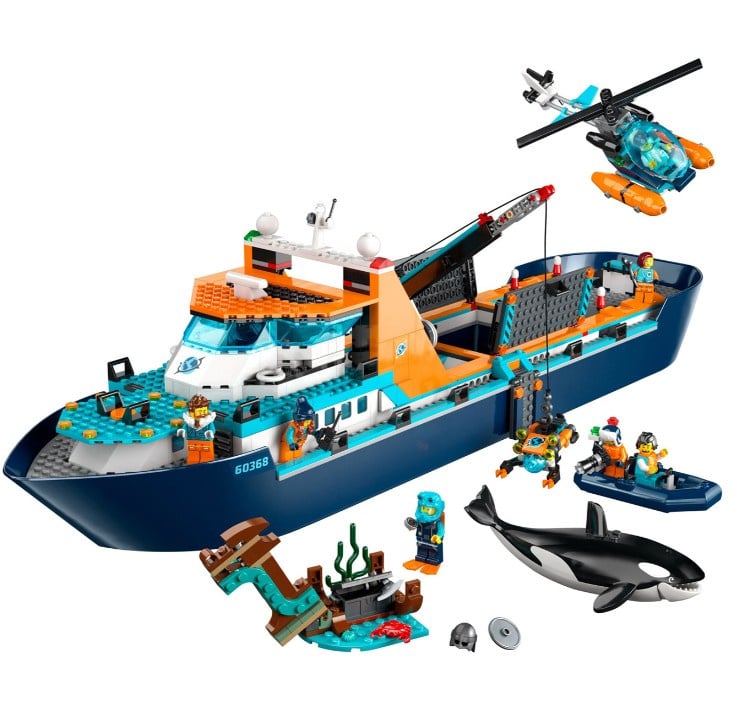 # Lego City Poolonderzoeksschip, 815-delig