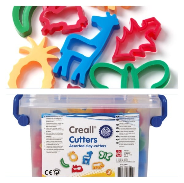 Creall cutters in box 28 pieces