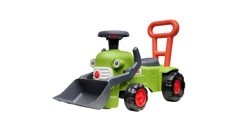 Falk Claas looptractor met shovel Vintage uitvoering