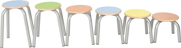 Stackable stool Fancy - more variations