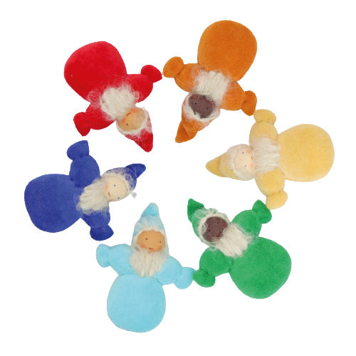 Grimms dwerg poppetjes regenboog