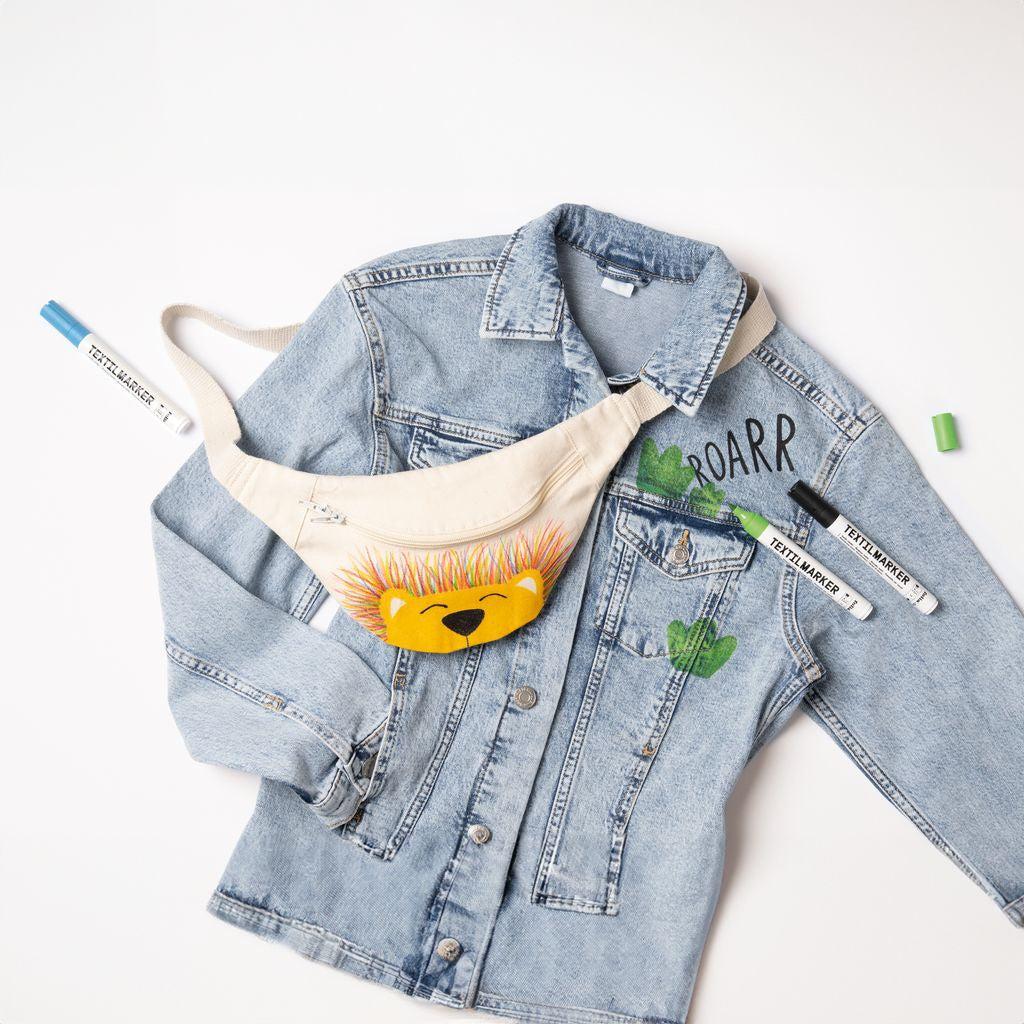 Textielstiften set van 12