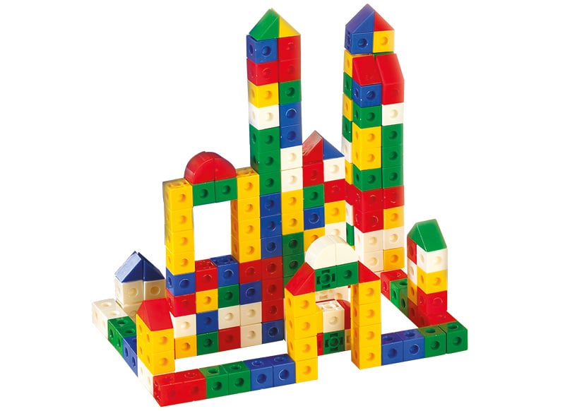 Interlocking blocks, 400 pieces