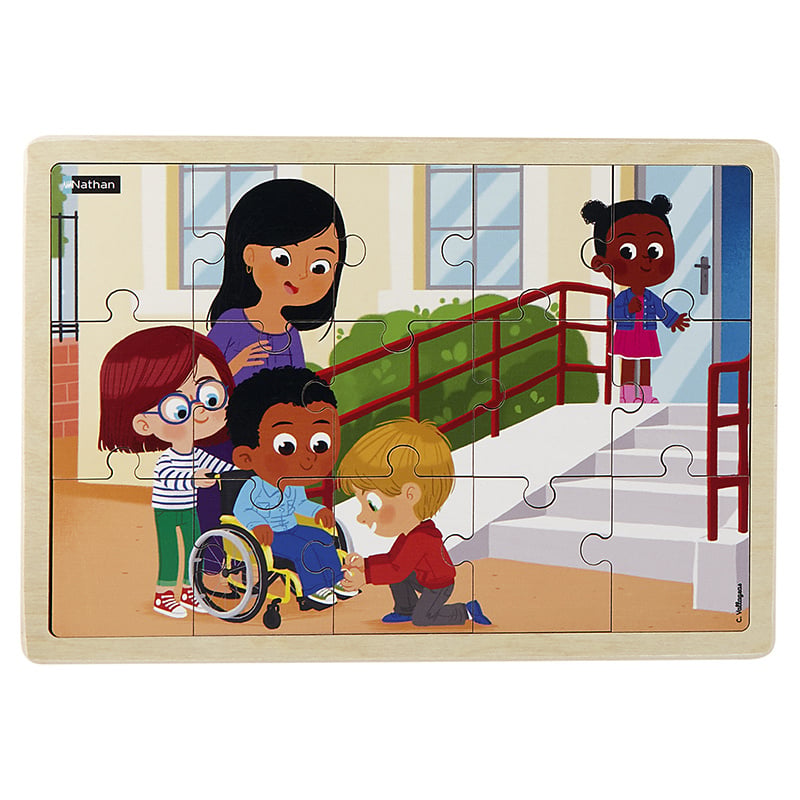 Puzzle theme disability
