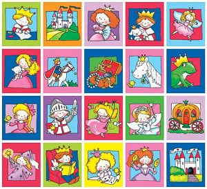 Reward Stickers Princes and Princesses