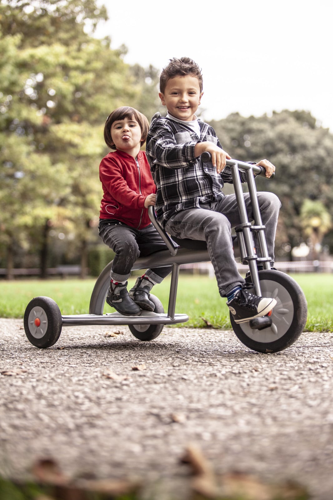 Two-wheeled trike Alutrike