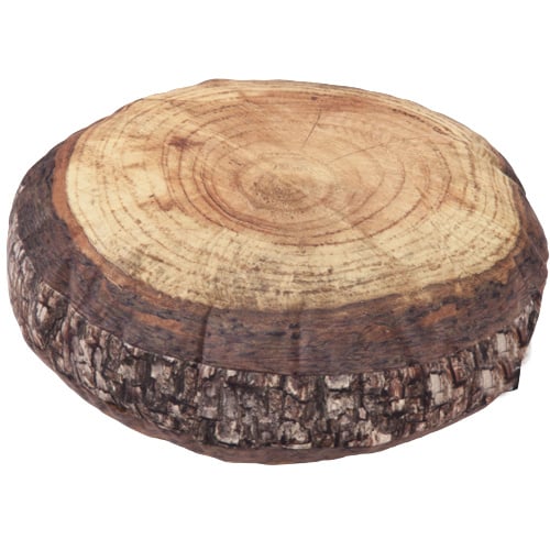 Forest Boomstam kussen voor binnen 80 cm