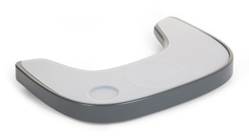 Evolu eating tray anthracite with silicone placemat
