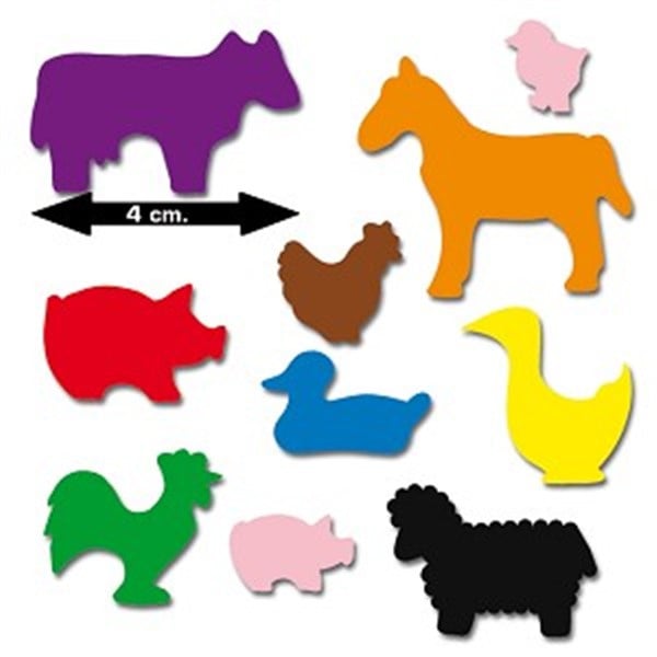 Unglued farm figures