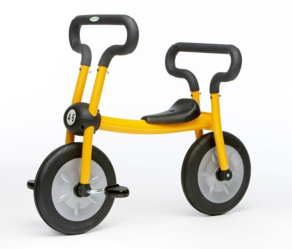 Pilot yellow bike