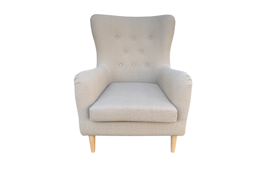 Oorfauteuil voorleesstoel Charlie