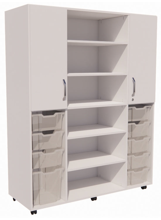 # Flex cabinet 4B high door, including 2 cylinder locks