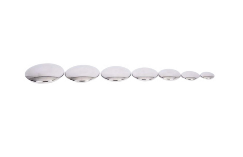 Tickit gespiegelde pebbles, set van 7