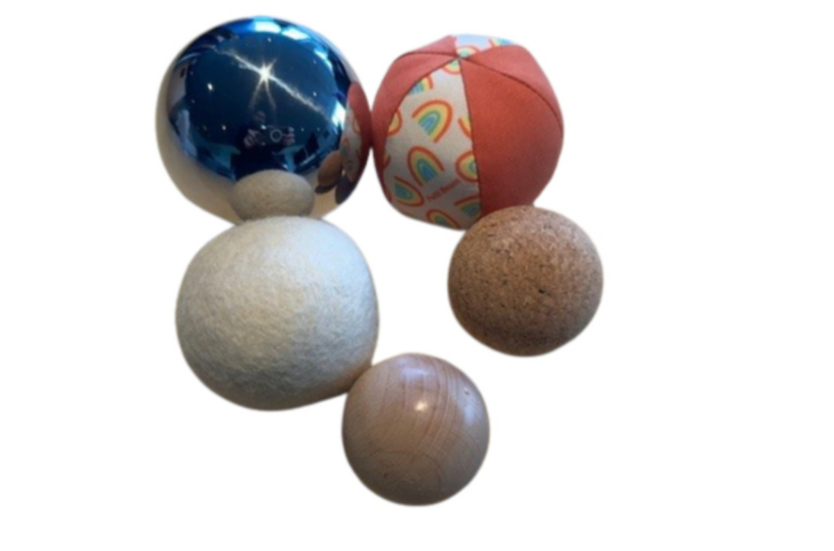 Sensorische ballen, 5 stuks