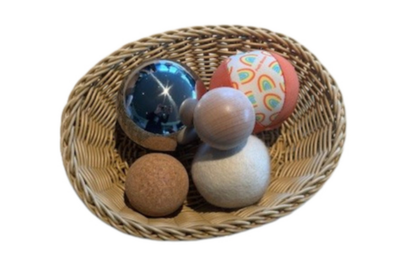 Sensorische ballen, 5 stuks