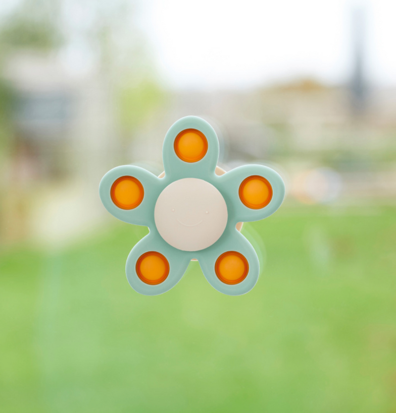 Silisoft bloemen spinner